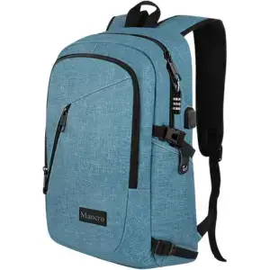 Mancro Laptop Backpack for Students and Travel