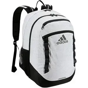 adidas Unisex-Adult Excel Backpack, Jersey White/Black