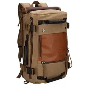 Ibagbar Canvas Backpack Travel Bag