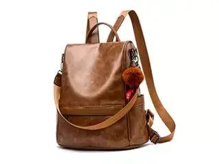 Women Backpack Purse PU Leather Anti-theft