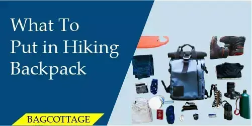 what to put in hiking backpack